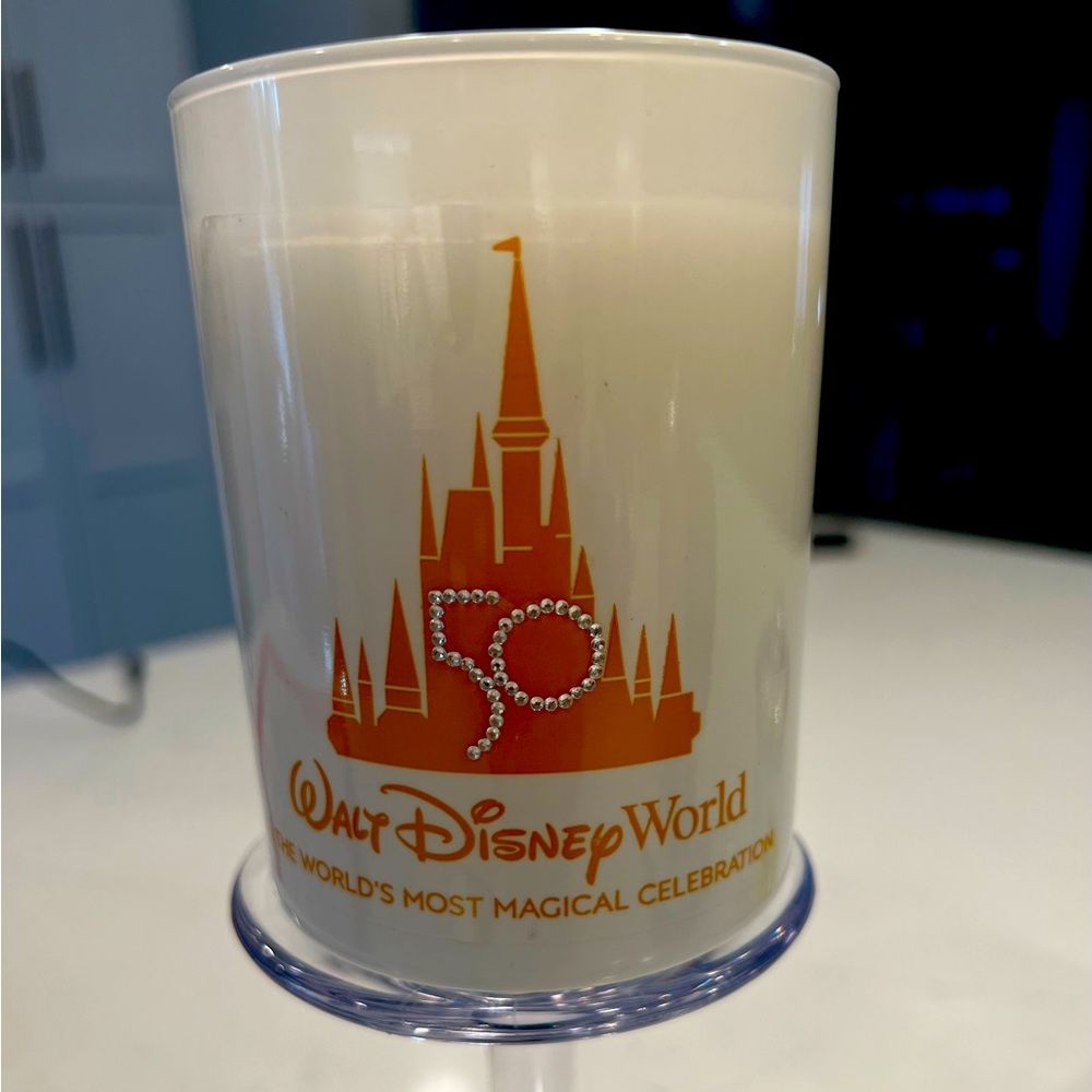 COPY - Walt Disney World 50th Anniversary Candle